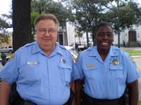 NOPD sharing their knowledge and working as community liaisons